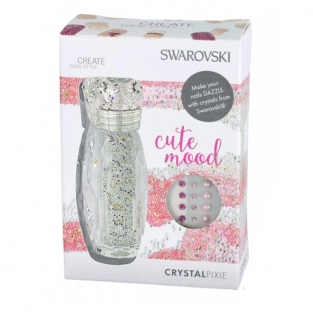 Swarovski Crystals Pixie Nailart